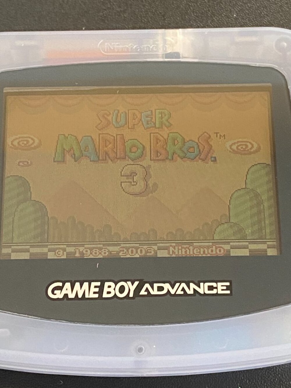 Nintendo Game Boy Advance Clear Console Bundle + 5 Games, Case, Accessories - Picture 11 of 13